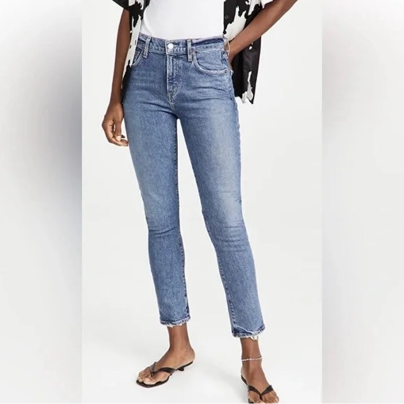 NWOT Agolde Toni Mid-Rise Jean - Picture 2 of 8